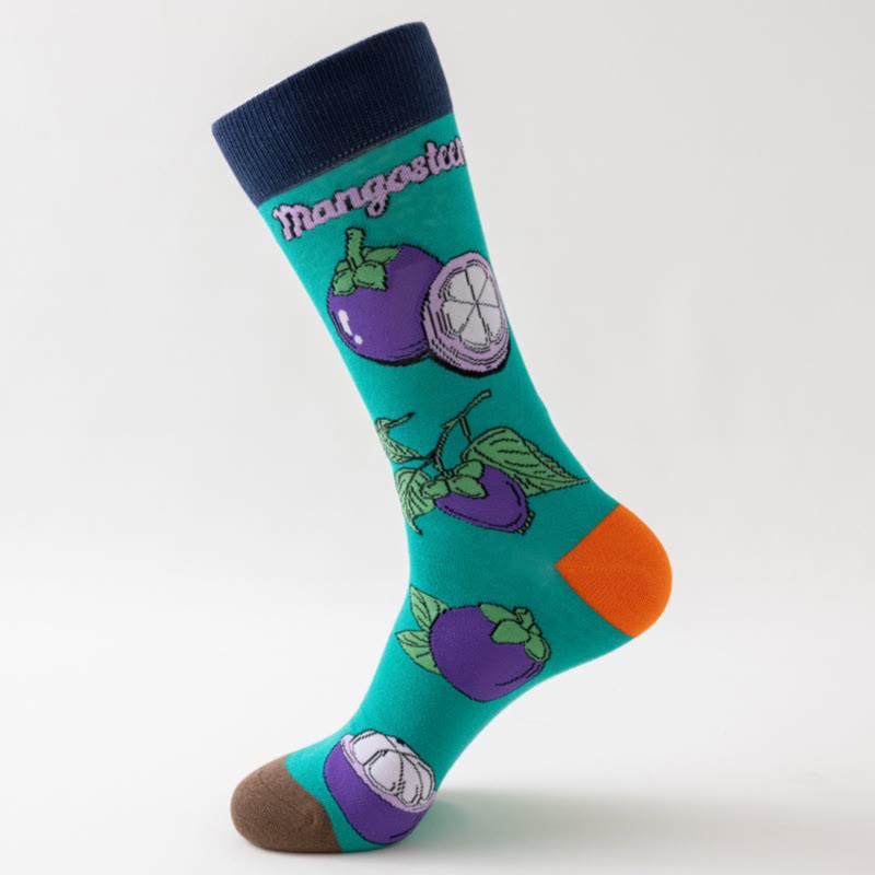 Tropische Früchte Viertelsocken (5 Paar) - image 11