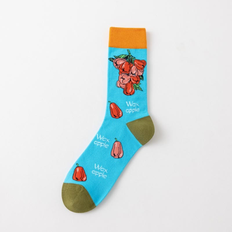 Tropische Früchte Viertelsocken (5 Paar) - image 7
