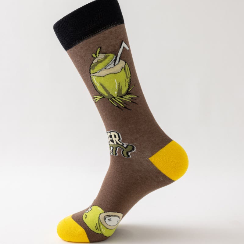 Tropische Früchte Viertelsocken (5 Paar) - image 13