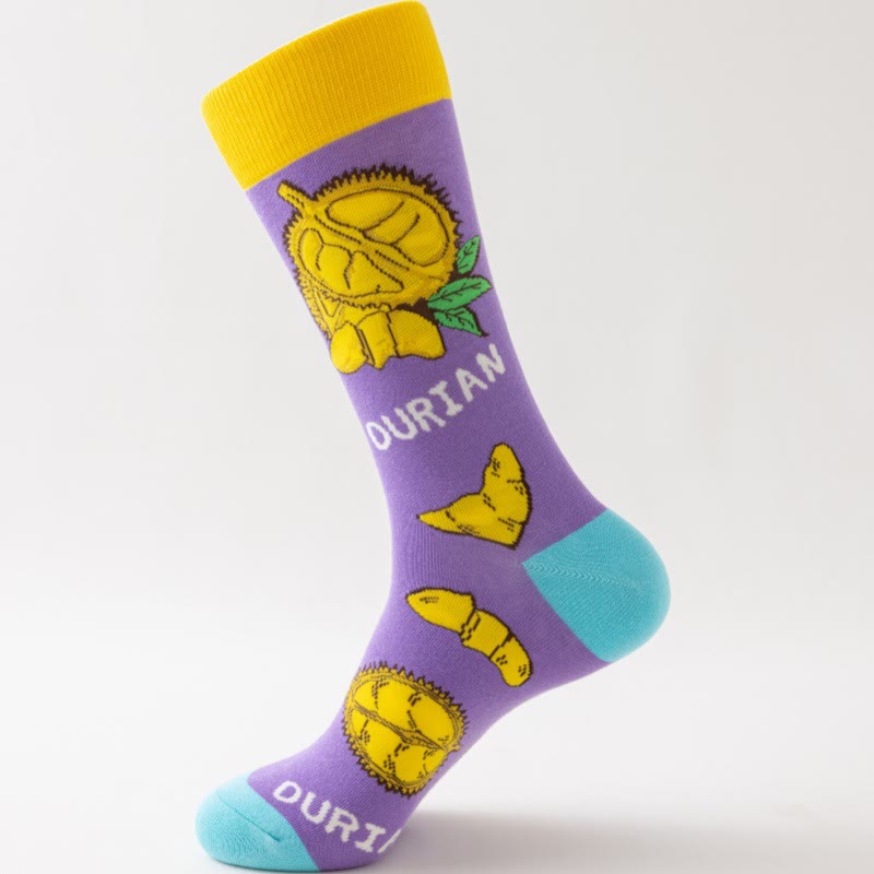 Tropische Früchte Viertelsocken (5 Paar) - image 14