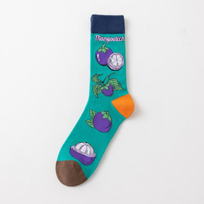 Tropische Früchte Viertelsocken (5 Paar) - image 6