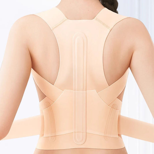 Schlanke, diskrete Schulterbandage zur Haltungskorrektur - Nackt - XL - image 0