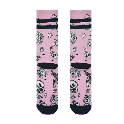 Auffällige Gothic-Quarter-Socken (3 Paar) - image 5