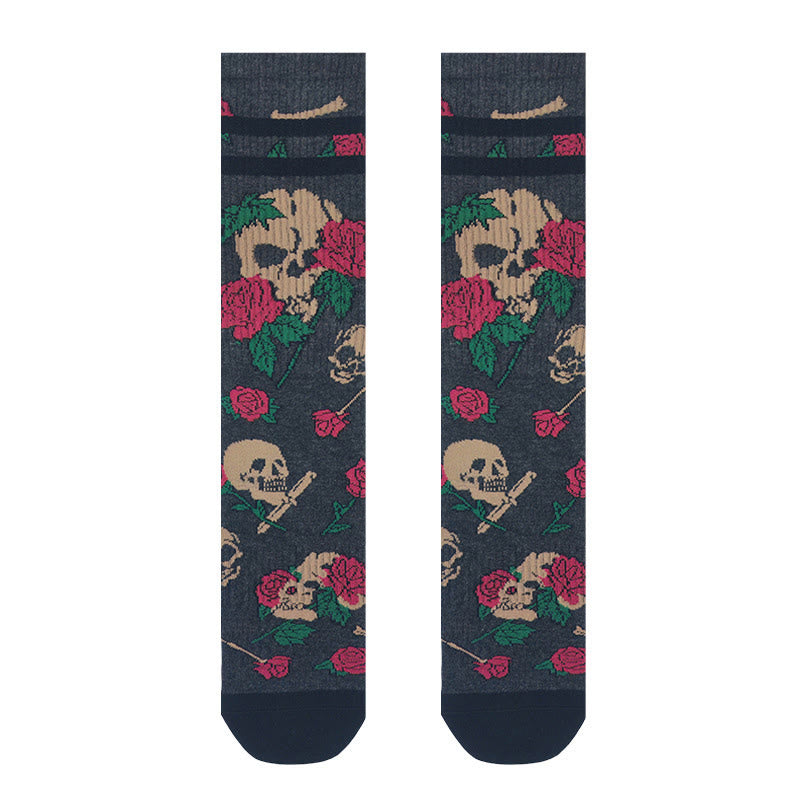 Auffällige Gothic-Quarter-Socken (3 Paar) - image 8