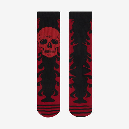 Socken mit Totenkopf- und Skelettmotiven (3 Paar) - image 2