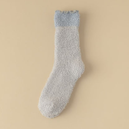 Schlafsocken aus Korallenfleece (7 Paar) - Grau - EU 36-40 (US 3-7) - image 15