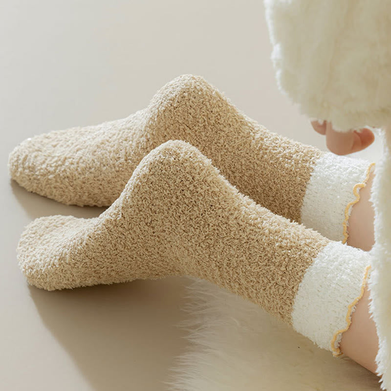 Schlafsocken aus Korallenfleece (7 Paar) - image 3