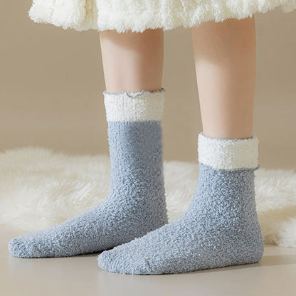 Schlafsocken aus Korallenfleece (7 Paar) - image 4