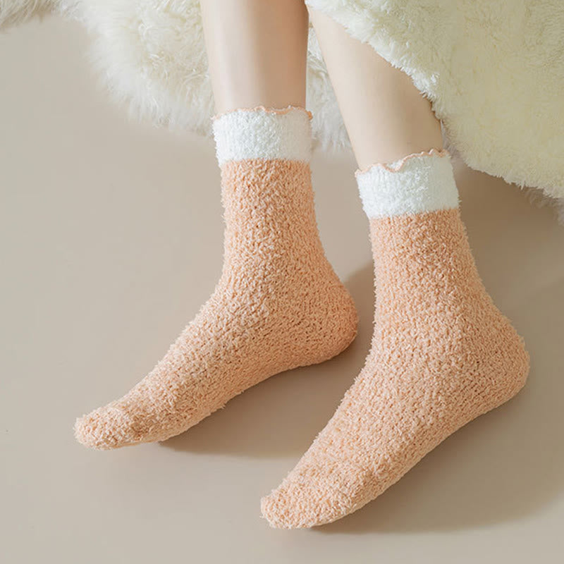 Schlafsocken aus Korallenfleece (7 Paar) - image 8