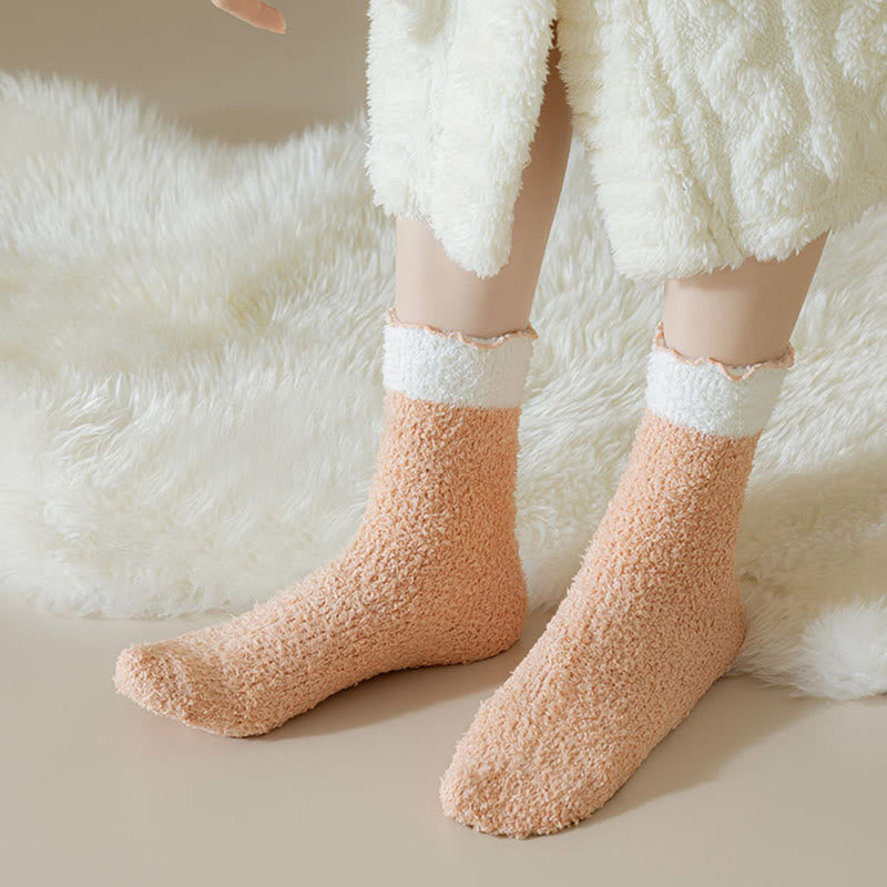 Schlafsocken aus Korallenfleece (7 Paar) - image 10