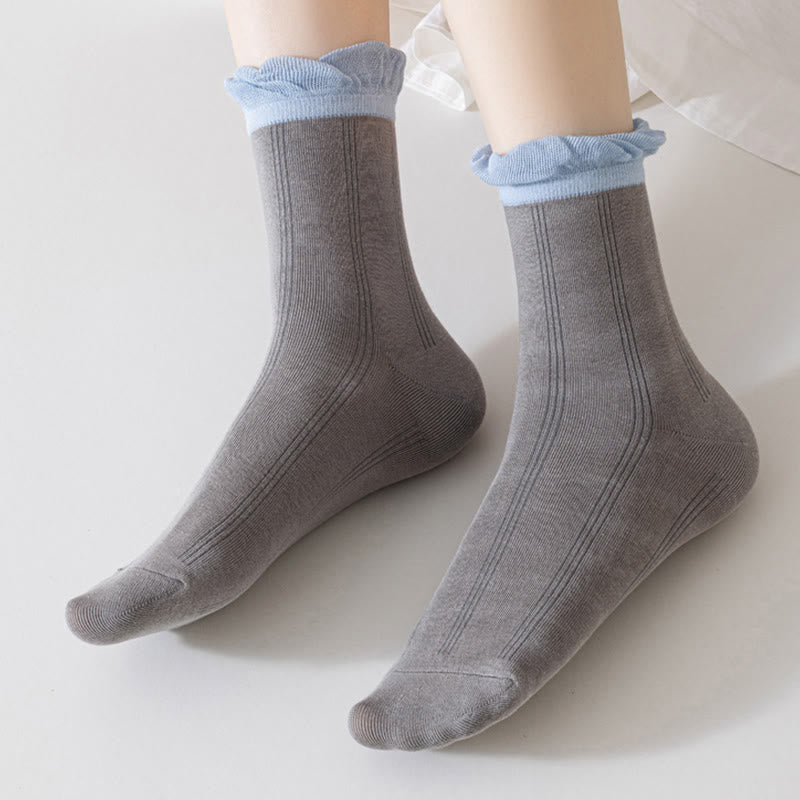Graue Schlafsocken (5 Paar) - image 2