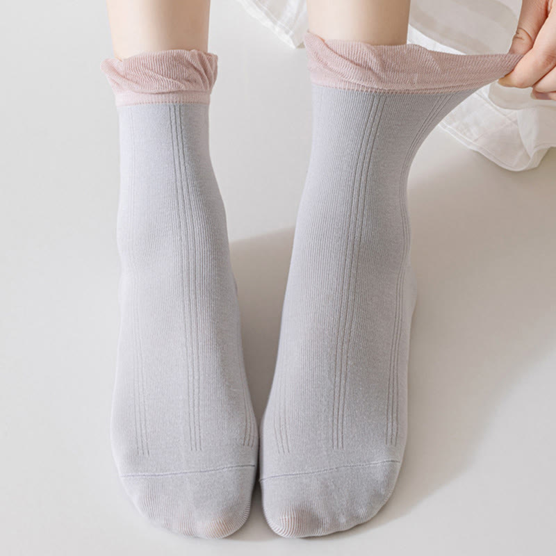 Graue Schlafsocken (5 Paar) - image 1
