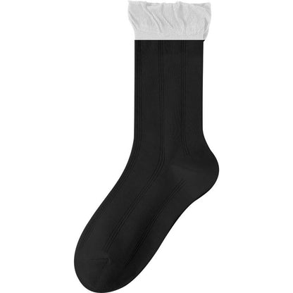Graue Schlafsocken (5 Paar) - Schwarz - EU 36-40 (US 3-7) - image 10