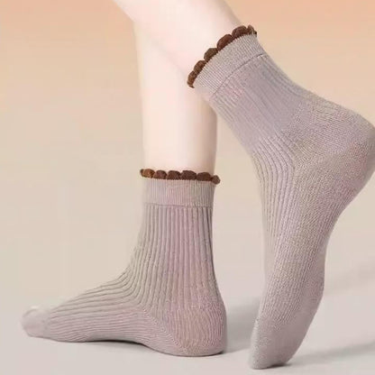 Verdickte Schlafsocken aus Maulbeerseide (3 Paar) - image 4