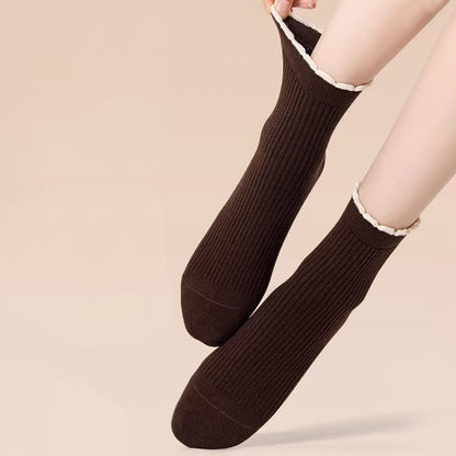 Verdickte Schlafsocken aus Maulbeerseide (3 Paar) - image 6