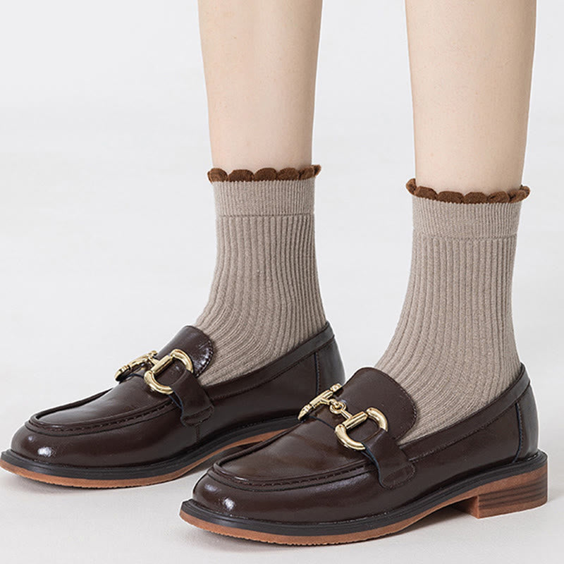 Verdickte Schlafsocken aus Maulbeerseide (3 Paar) - image 12