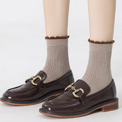 Verdickte Schlafsocken aus Maulbeerseide (3 Paar) - image 12