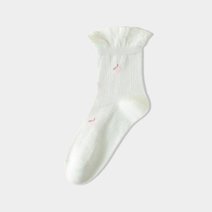 Frühlingsschlafsocken aus reiner Baumwolle (6 Paar) - Grün - EU 36-40 (US 3-7) - image 7