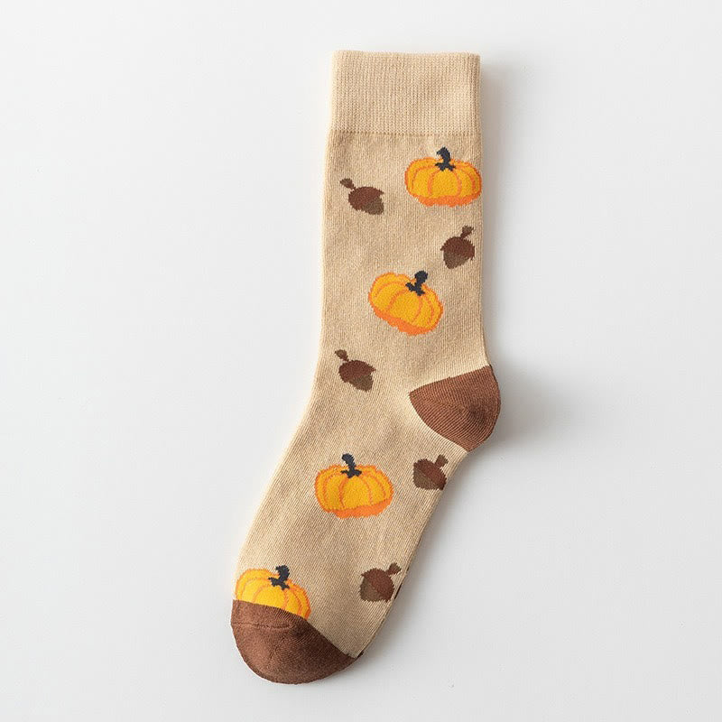 Halloween-Muster-Viertel-Socken (5 Paar) - image 4