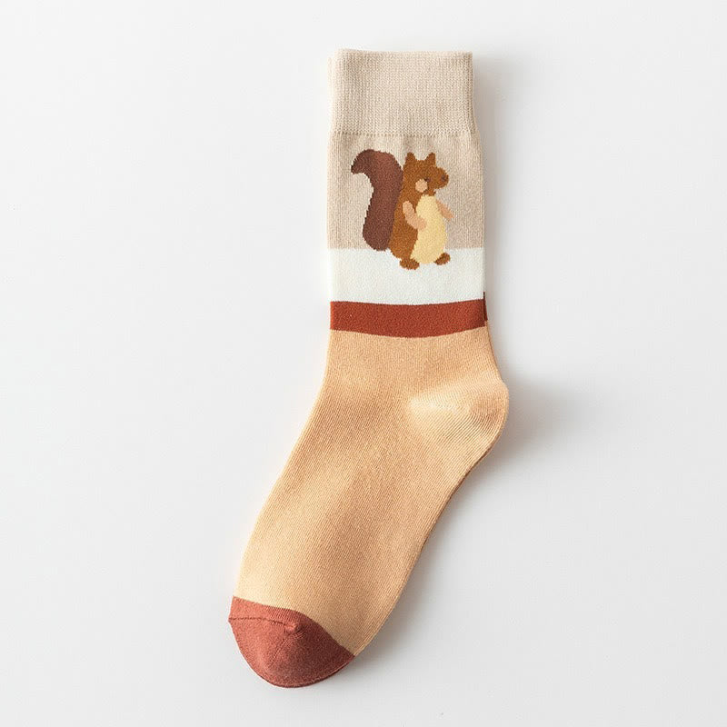 Halloween-Muster-Viertel-Socken (5 Paar) - image 2