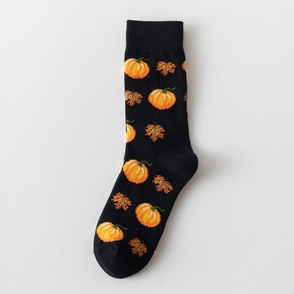 Halloween-Muster-Viertel-Socken (5 Paar) - image 6