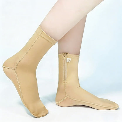 Postoperative Kompressions-Fußmanschetten mit Reißverschluss - image 2