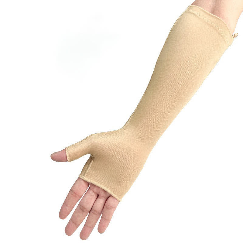 Ärmelstulpen mit Reißverschluss für die Zeit nach der Operation - Nackt - S - image 1