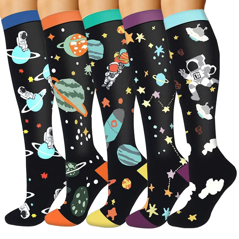 Astronauten-Kompressionsstrümpfe (5 Paar) - image 1