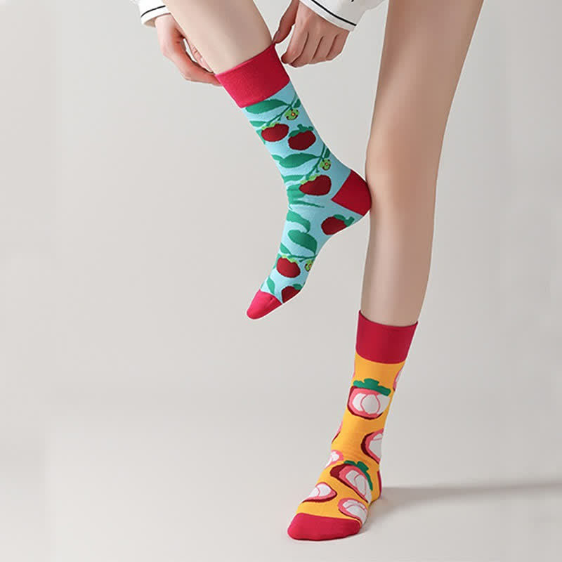Litschi-Muster Viertelsocken - image 1