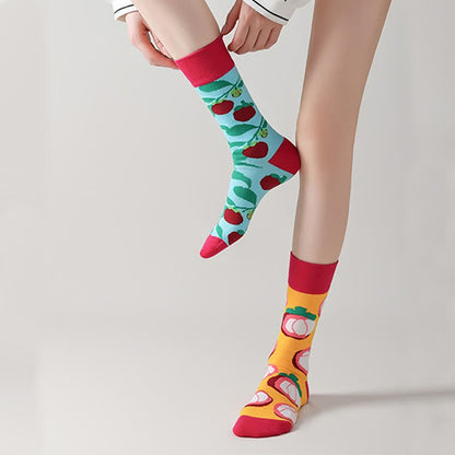Litschi-Muster Viertelsocken - image 1