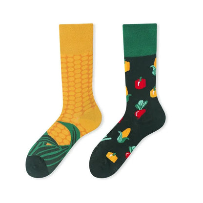 Mais-Gemüse-Viertel-Socken - image 1