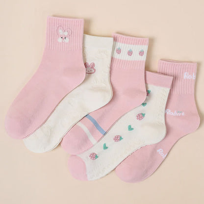 Osterhasen-Baumwollsocken (5 Paar) - image 3