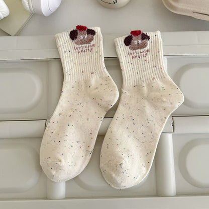 Kuschelige Hasen-Viertel-Socken (5 Paar) - image 7