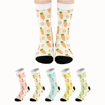 Karottenmuster-Socken (2 Paar) - image 0