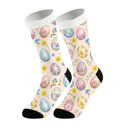 Pastellfarbene Ostereier-Socken (2 Paar) - Rosa - EU36-44 (US3-10) - image 6