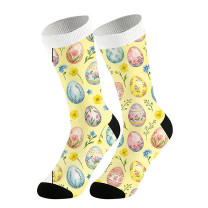 Pastellfarbene Ostereier-Socken (2 Paar) - Gelb - EU36-44 (US3-10) - image 5
