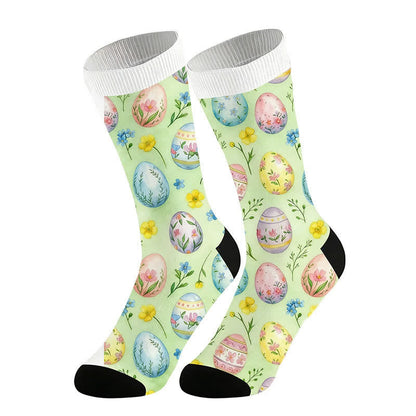 Pastellfarbene Ostereier-Socken (2 Paar) - Grün - EU36-44 (US3-10) - image 4