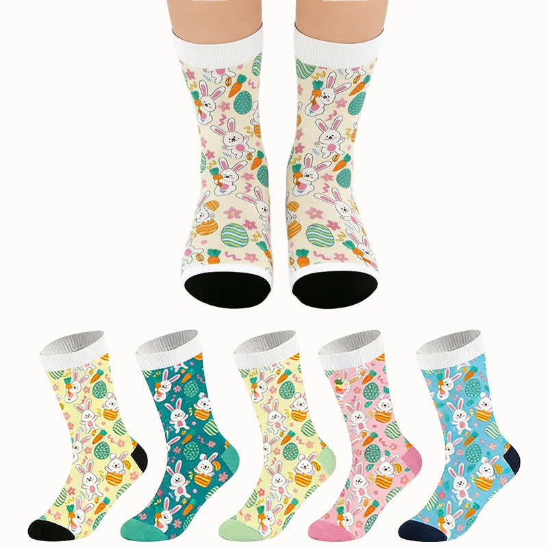 Socken mit Osterhasenmuster (2 Paar) - image 0