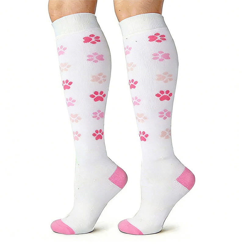 Kompressionsstrümpfe mit Einhorn-Tiermotiv (4 Paar) - image 2