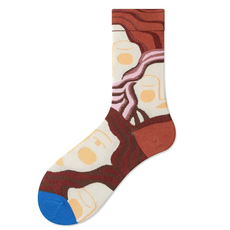 Stilvolle bedruckte Viertelsocken (3 Paar) - image 10