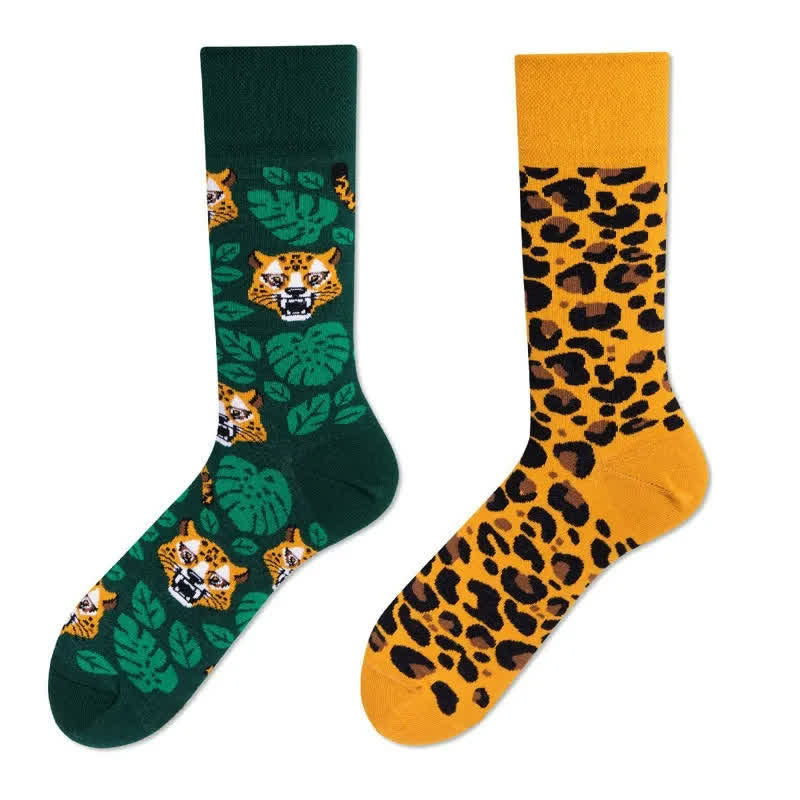 Leopard Tiger Viertel Socken - image 1