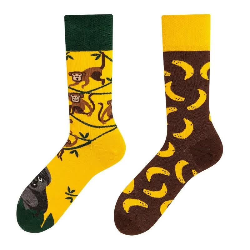Monkey Banana Quarter Socken - image 1