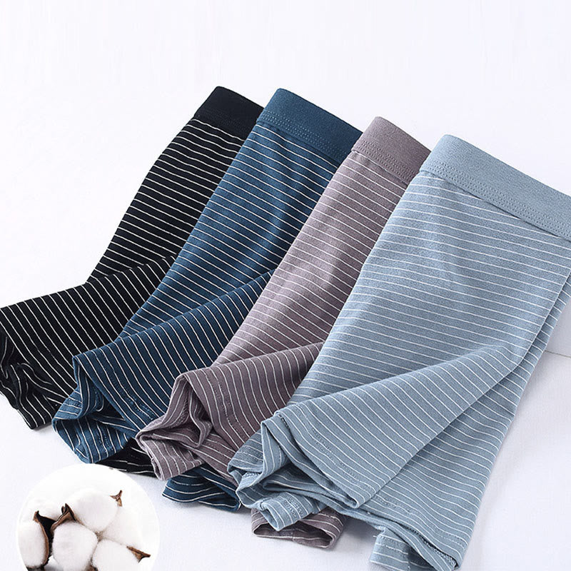 Boxershorts aus Baumwolle mit Streifen - image 7