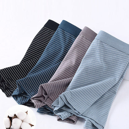 Boxershorts aus Baumwolle mit Streifen - image 7