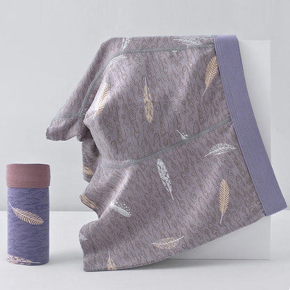 Boxershorts aus Baumwolle mit Federn - image 2