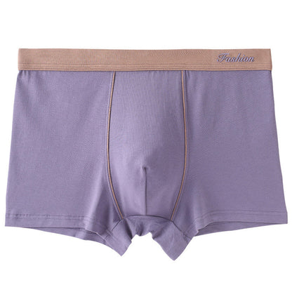 Boxershorts in Unifarben - Lila - 6XL - image 7