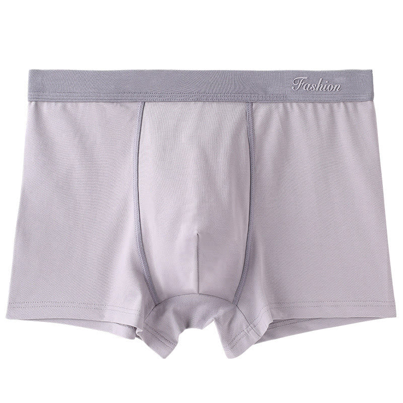 Boxershorts in Unifarben - Hellgrau - 6XL - image 5