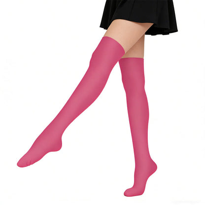 Oberschenkelhohe Kompressionsstrümpfe in Rosa, Marineblau und Schwarz (3 Paar) - image 5