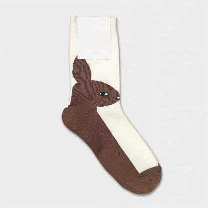 Osterhasen-Farbblock-Viertelsocken (3 Paar) - Kaffee - EU36-40 (US3-7) - image 4