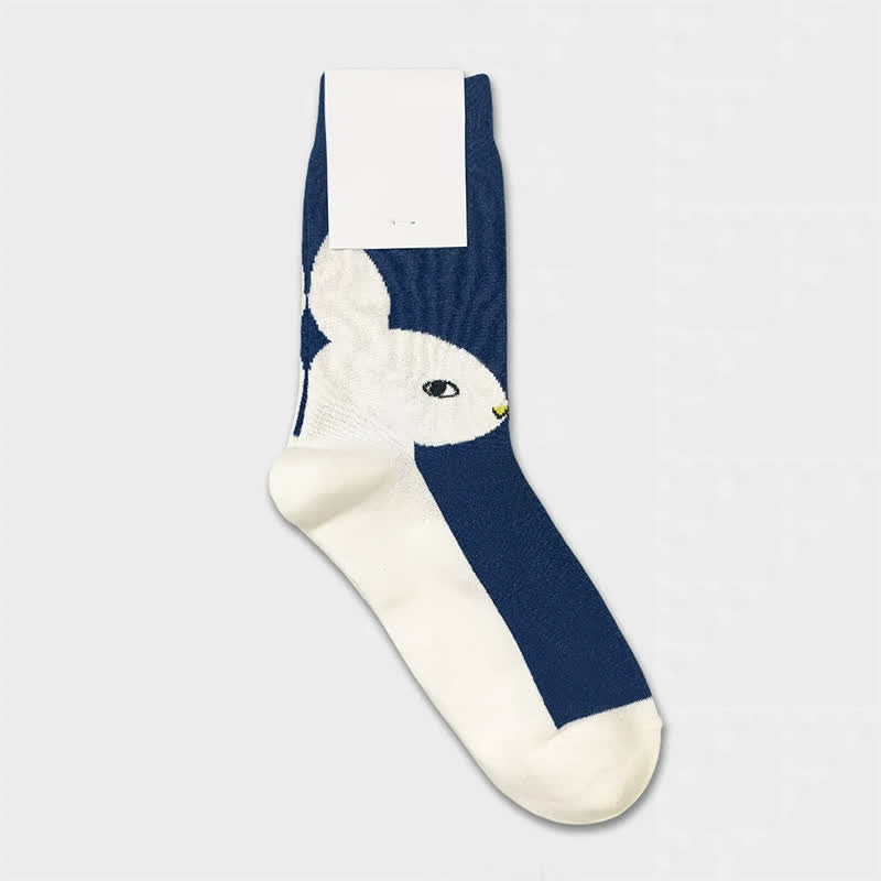 Osterhasen-Farbblock-Viertelsocken (3 Paar) - Blau - EU36-40 (US3-7) - image 6